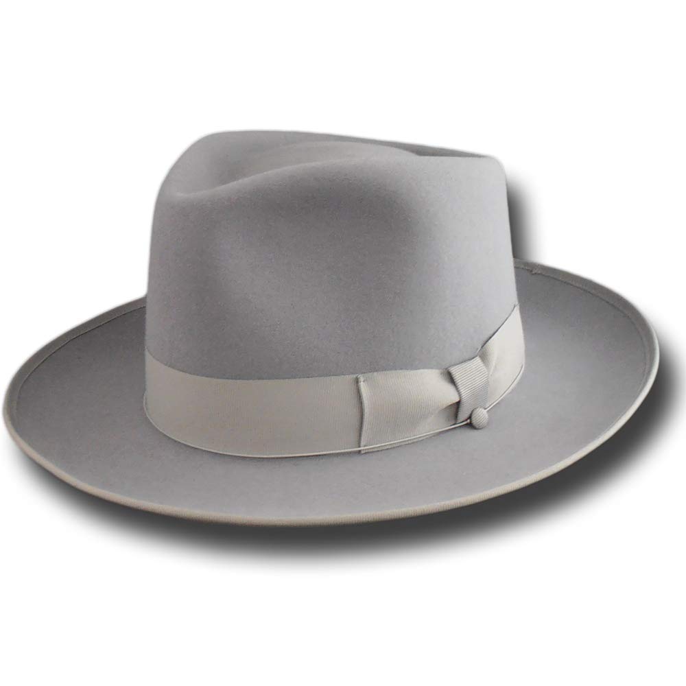 帽子 RRL Fedora Hat made in Italy sz 7 1/4 Vintage Borsalino Italy Hat Fedora Wool Brown San Remo 7 5/8